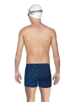 Arena Men's One Tunnel Vision Short - Navy / Turquoise -Leisure Swimwear Paradise 002279 708 m arena one tunnel vision short 006 b s