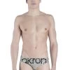 Akron Olly Circle Brief - White -Leisure Swimwear Paradise 1120 olly fr 1