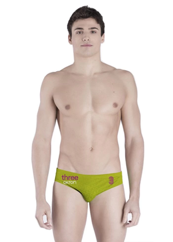 Akron Adi Three Brief - Purple / Green 3 Akron Adi Three Brief - Purple / Green