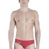 Akron Adi Eight Brief - Red / Green -Leisure Swimwear Paradise 1136 fr 1