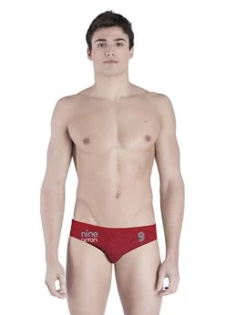 Akron Adi Nine Brief - Red / Blue