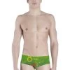 Akron Tony Vintage 14cm Trainer Swim Trunk - Green -Leisure Swimwear Paradise 1228 fr