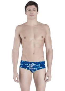 Akron Save The Whale 14cm Trainer Swim Trunk - Blue