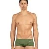Akron Gus Solid 14cm Trainer Swim Trunk - Drago Green -Leisure Swimwear Paradise 1310 70124 fr 1