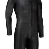 Dare2Tri Mens SwimRun FAST Wetsuit - Black / Silver -Leisure Swimwear Paradise 17042 front