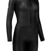 Dare2Tri Womens SwimRun FAST Wetsuit - Black / Silver -Leisure Swimwear Paradise 17043 front