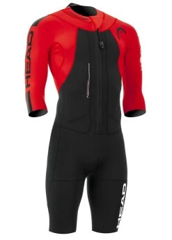 Head Swimrun Rough Shorty Mens Wetsuit - Black/Red