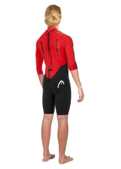Head Swimrun Rough Shorty Womens Wetsuit - Black/Red -Leisure Swimwear Paradise 232024 452444 2 hqprd 1 1