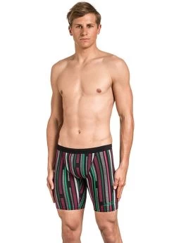 Aquafeel Men's Matrix Jammer - Black / Grey