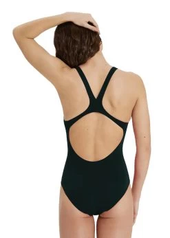 Arena Solid Swim Pro Swimsuit - Black / White -Leisure Swimwear Paradise 2a242 055 2 1