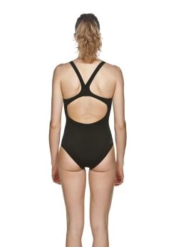 Arena Solid Swim Pro Swimsuit - Black / White -Leisure Swimwear Paradise 2a242 055 4