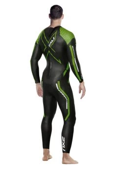 2XU Mens Propel Pro Wetsuit - Black / Neon Green -Leisure Swimwear Paradise 2xu propel pro wetsuit internal black neon green gec 2018 mw5124cxs 1