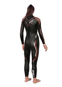 2XU Women's Propel Pro Wetsuit - Black / Melon -Leisure Swimwear Paradise 2xu women s propel pro wetsuit internal black neon melon 2018 ww5125cxs 1