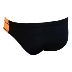 Akron Addison Evo Bicolour Brief- Orange / Black -Leisure Swimwear Paradise 444 02150 03 2