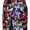 Arena Splash Bermuda Shorts Black / Multi-Coloured -Leisure Swimwear Paradise 44858 50 splash bermuda 2