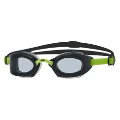 Zoggs Ultima Air Goggles - Lime/ Black/ Tint Smoke -Leisure Swimwear Paradise 461087 lmbk tsm
