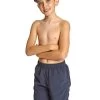 Zoggs Boys Penrith 15 Inch Length Shorts - Navy Blue -Leisure Swimwear Paradise 463464 nv 1