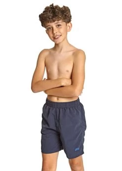 Zoggs Boys Penrith 15 Inch Length Shorts - Navy Blue