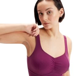 SPEEDO SHAPING AQUANITE 1 PIECE SWIMSUIT - BERRY COOL -Leisure Swimwear Paradise 8 00307015355 w3