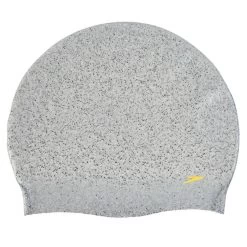 Speedo Recycled Swim Cap - Grey / Bright Zest