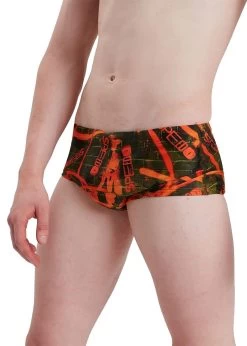 Speedo Wall Spray 17cm Training Brief - Salso/ Olive -Leisure Swimwear Paradise 8 12840g648 fr