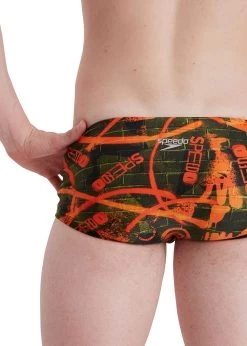 Speedo Wall Spray 17cm Training Brief - Salso/ Olive -Leisure Swimwear Paradise 8 12840g648 w1