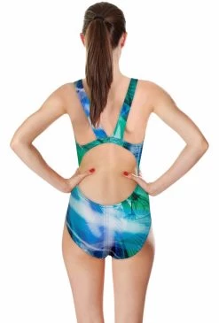 Turbo Light Swimsuit - Green -Leisure Swimwear Paradise 8304731 005t 1 1 1