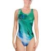 Turbo Light Swimsuit - Green -Leisure Swimwear Paradise 8304731 005t 3 1 1