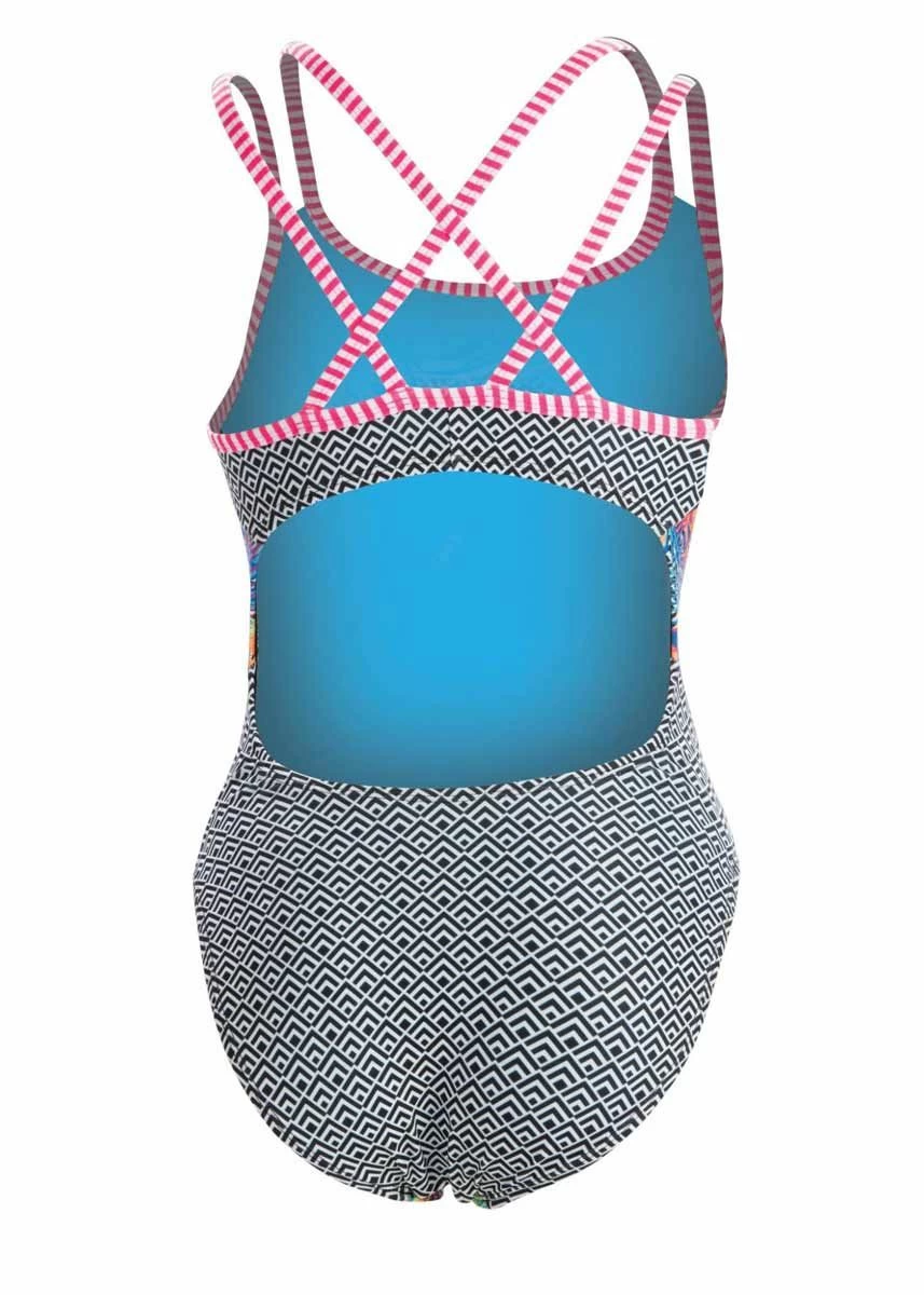 Uglies Hyper Tropic Double Strap Keyhole Back Swimsuit 4 Uglies Hyper Tropic Double Strap Keyhole Back Swimsuit - Image 2