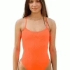 Turbo Sirene Comfort Swimsuit - Orange -Leisure Swimwear Paradise 89089 orange 2 1