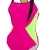 Aquasphere Siskin Swimsuit - Pink / Green -Leisure Swimwear Paradise 9440 6f56987e1b080df