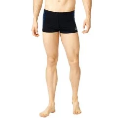 Adidas Men's AdiClub Trunks - Black / Blue