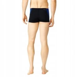 Adidas Men's AdiClub Trunks - Black / Blue 7 Adidas Men's AdiClub Trunks - Black / Blue -Leisure Swimwear Paradise aj8331 bk