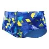 Adidas Men's Xtreme Swimming Trunks - Shock Blue / Yellow -Leisure Swimwear Paradise aj8682 2
