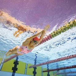 Amanzi Peachy Palms Pro Back Swimsuit -Leisure Swimwear Paradise am10302 peachypalms 1