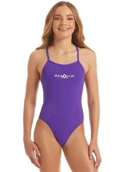 Amanzi Women's Jewel Tie Back Swimsuit -Leisure Swimwear Paradise am19193w 1