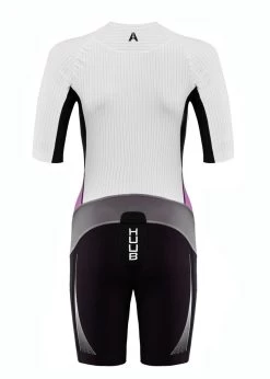 HUUB Women's Anemoi Aero Tri Suit - Black / Lilac -Leisure Swimwear Paradise anelcsw bk