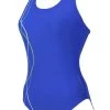Aquasphere Bailey Womens Costume - Royal Blue / Lime Green
