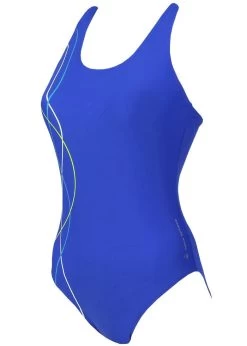 Aquasphere Bailey Womens Costume - Royal Blue / Lime Green