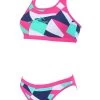 Aquafeel Women's Digital Slash Mini-Cross Back Swim Bikini -Leisure Swimwear Paradise aquafeel bikini 01