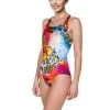 Aquarapid Womens Peace Swimsuit -Leisure Swimwear Paradise aquarapid 9 front women