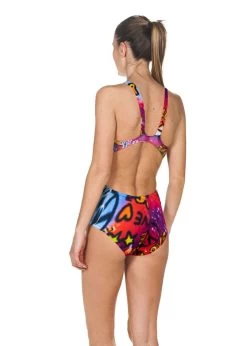Aquarapid Womens Peace Swimsuit -Leisure Swimwear Paradise aquarapid 9 wmn back