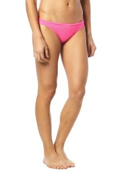 TYR Solid Mini Swim Bikini Bottom - Pink
