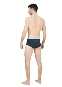 Aqua Sphere Men's Essentials 14cm Briefs - Dark Grey / Coral 11 Aqua Sphere Men's Essentials 14cm Briefs - Dark Grey / Coral -Leisure Swimwear Paradise brief 1 1