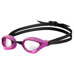 Arena Cobra Core Goggles - Clear / Pink / Black