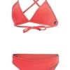 Uglies Revibe Solid Triangle Bikini - Coral -Leisure Swimwear Paradise coral