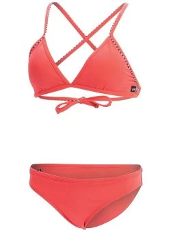 Uglies Revibe Solid Triangle Bikini - Coral