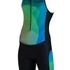 Dare2Tri Men's Ltd Funky Tri-suit - Black / Green -Leisure Swimwear Paradise dare2tri mens trisuits 2