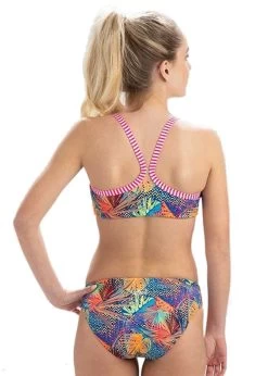 Uglies Women's Hyper Tropic Workout 2-Piece -Leisure Swimwear Paradise dolphin 2 1