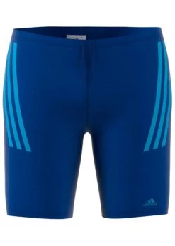 Adidas Men's Pro 3-Stripes Jammer - Blue -Leisure Swimwear Paradise dp7513 app virtual front white 1